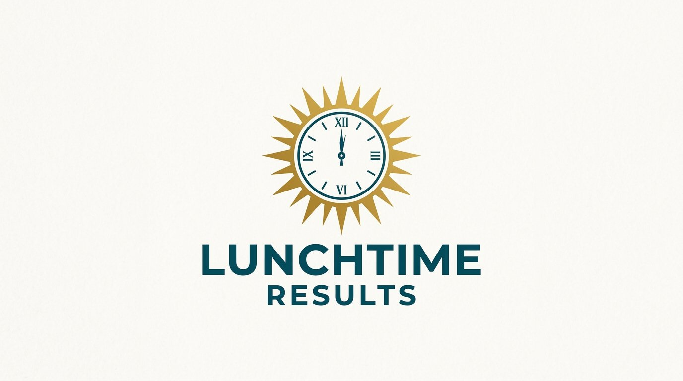 Lunchtime Results Logo